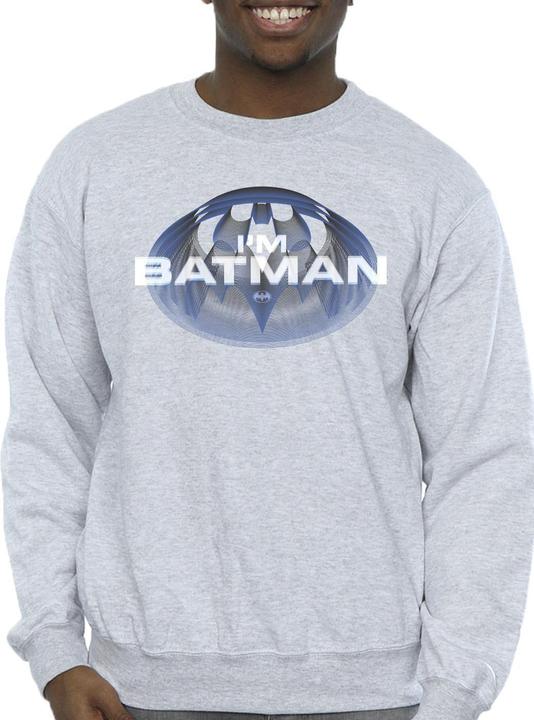 Actual product image Mens The Flash I'm Batman Sweatshirt (S)