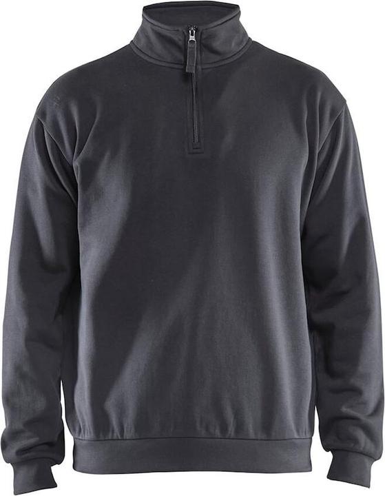 Actual product image Blakläder Zip-neck sweatshirt (XL)