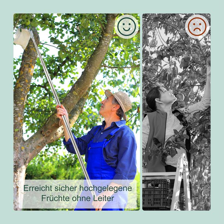 Immagine prodotto Relaxdays Raccoglitore frutta