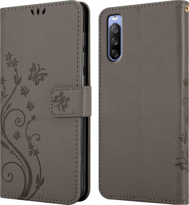 Immagine prodotto Cadorabo Copertina del libro a fiori (Sony Xperia 10 III)