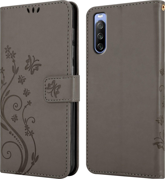 Actual product image Cadorabo Flower Book cover (Sony Xperia 10 III)