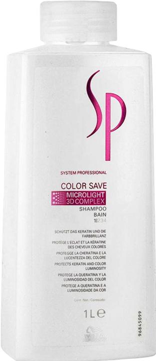 Actual product image Wella System Professionals Color Save Shampoo-1000ml (1000 ml, Liquid shampoo)