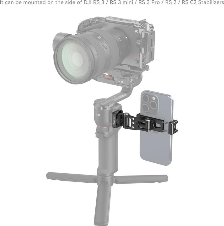 Immagine prodotto SmallRig Cold Shoe Halterung (Attacco cardanico)