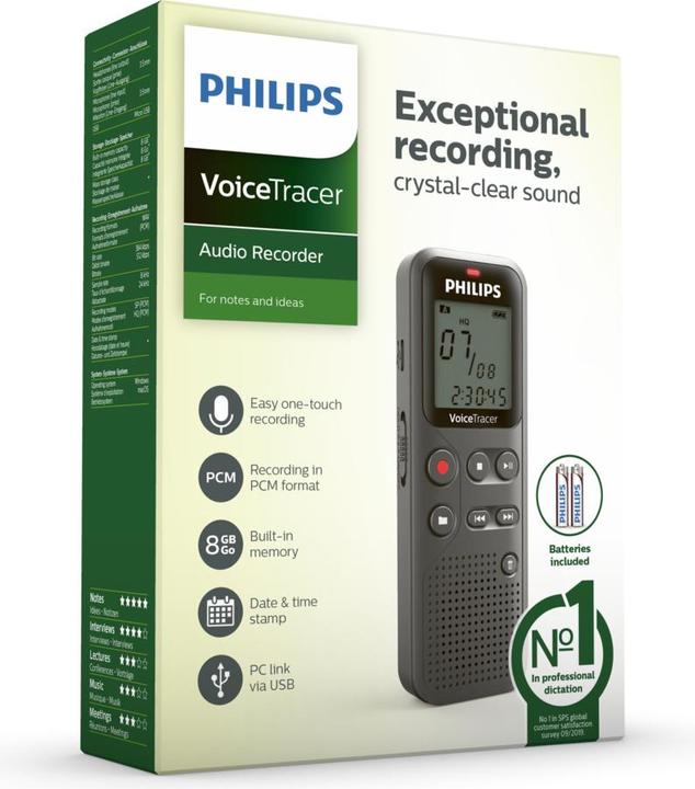 Produktbild Philips DVT 1120 (8 GB)