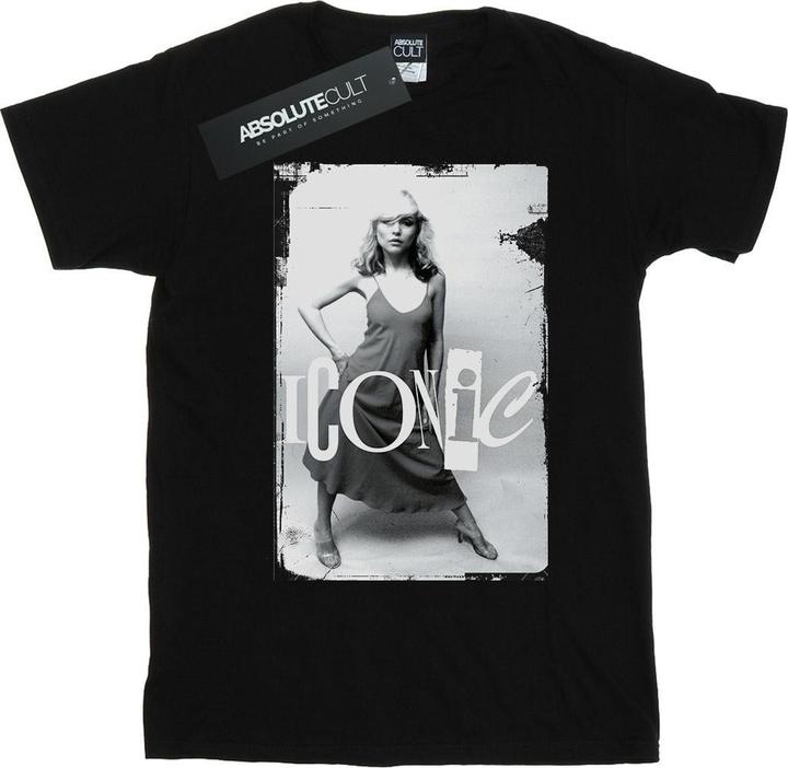 Actual product image Debbie Harry Womens/Ladies Iconic Photo Cotton Boyfriend T-Shirt (M)