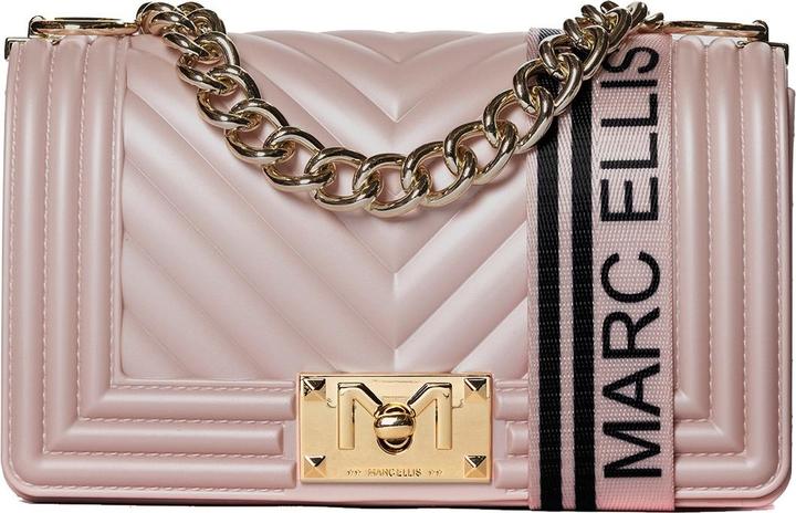 Actual product image Marc Ellis Damen Schultertasche - Modell Elowen Ultra - 100% Gummi - 19.0 X 11.0 X 6.5 Cm