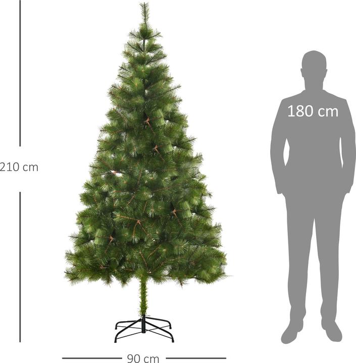 Actual product image Jamb Christmas tree (210 cm)