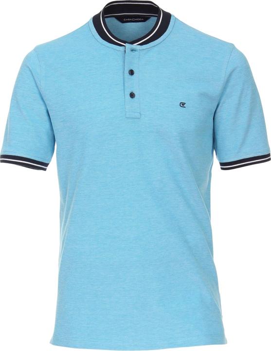 Immagine prodotto Casa Moda Polo Camicia Polo a maniche corte con colletto college e strisce a contrasto (XXL)
