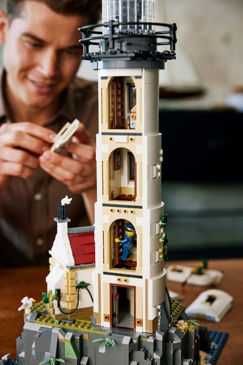 Produktbild LEGO Motorisierter Leuchtturm (21335, LEGO Ideas, LEGO Seltene Sets)