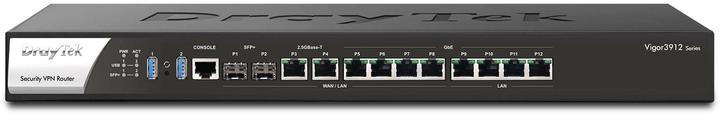 Actual product image Draytek Vigor 3912 high-performance multi-WAN router 10GbE retail