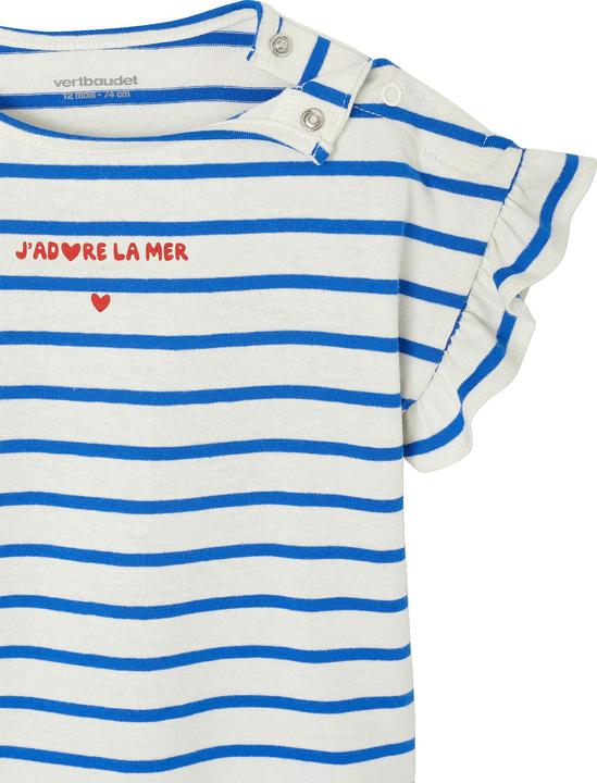 Actual product image Vertbaudet Mädchen Baby-Set: T-Shirt & Trägerrock (62)
