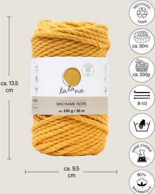 Actual product image Lalana Macrame Rope (30 m)