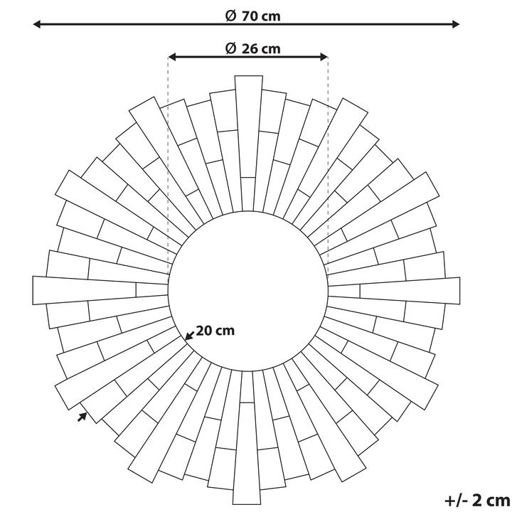 Produktbild Beliani Vire (70 cm)