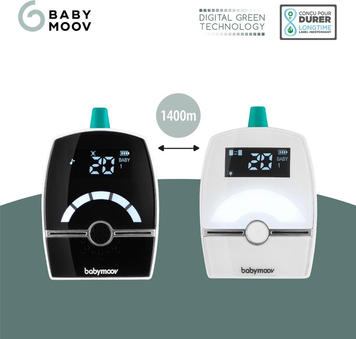 Actual product image Babymoov Premium Care 2019 (Baby Monitor Audio, 1400 m)