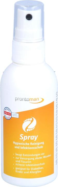 Image du produit Prontoman Spray de soin des pieds, solution 75 ml (Crème et gel pour les pieds, 75 ml)