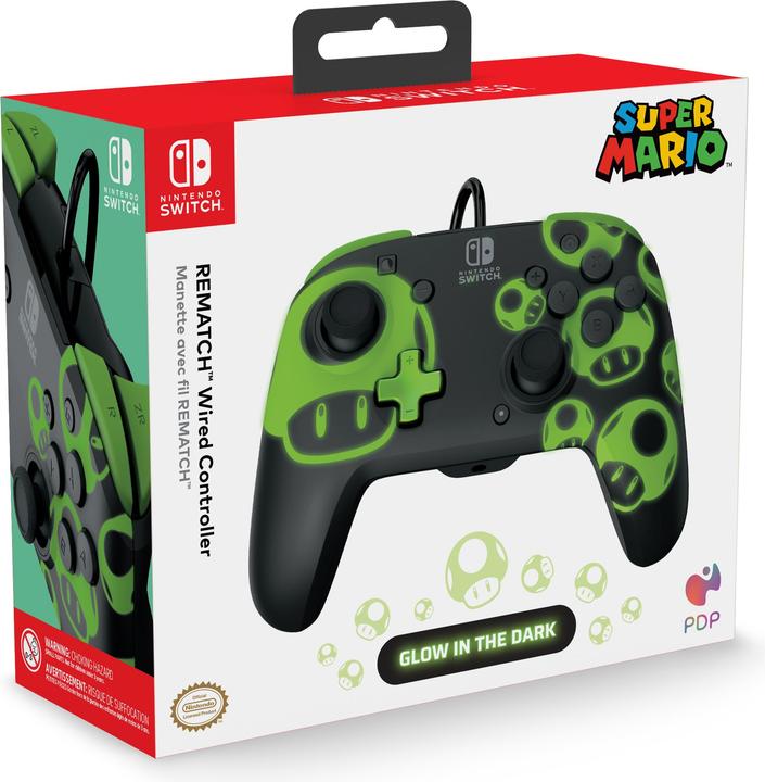 Actual product image PDP Rematch Wired Controller (Switch OLED, Switch)