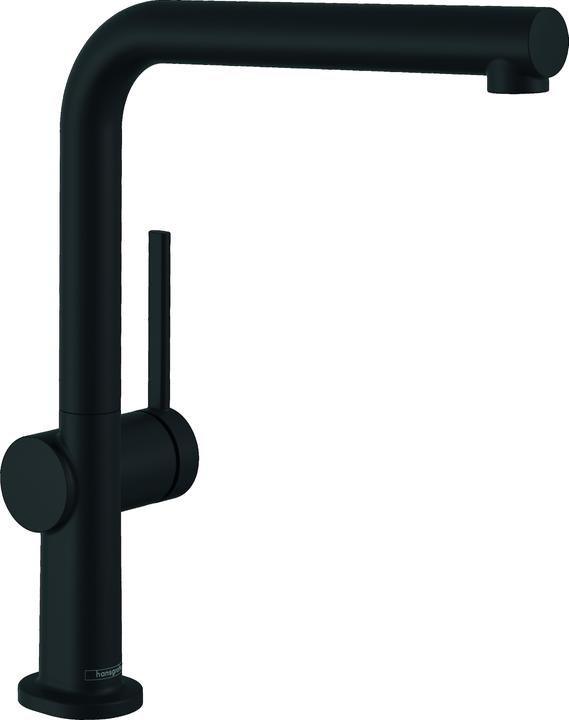 Image du produit hansgrohe Robinet de cuisine avec mitigeur Talis noir 72840670