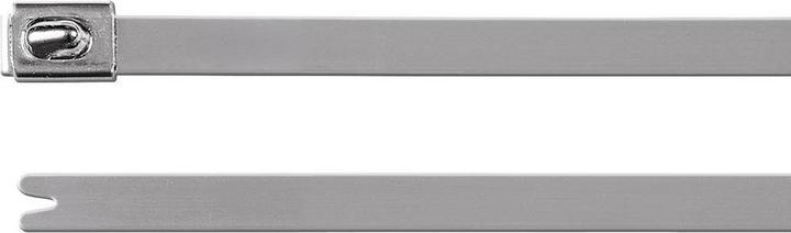 Image du produit HellermannTyton Hellermann Tyton MBT33H Colliers de serrage en acier inoxydable (Serre-câbles métalliques, 838 mm, 1 pcs)