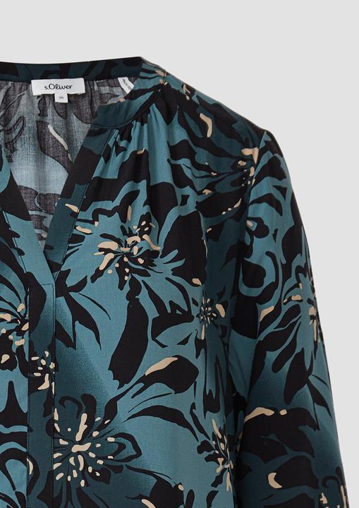 Immagine prodotto s.Oliver Bluse Tunikabluse aus Viskosemix mit All-over-Print (40)
