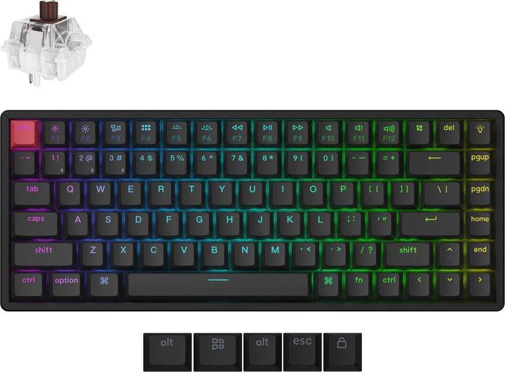 Image du produit Keychron K2 QMK (Version 3) (US, Filaire, Sans fil)