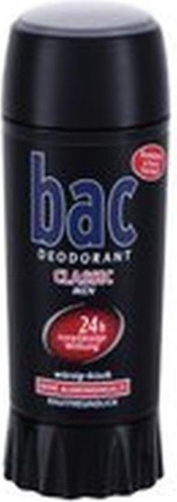 Actual product image BAC Classic Men 24H Deodorant Stick (Stick)