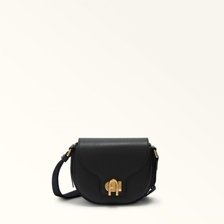 Produktbild Furla lotus mini leather shoulder bag black color
