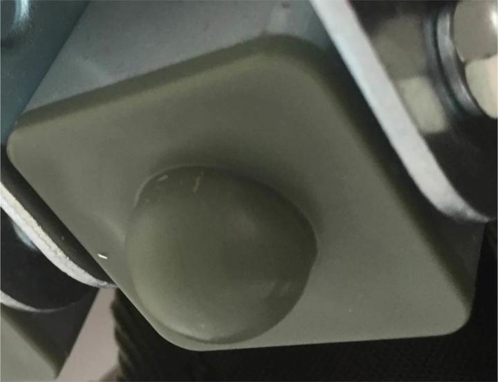 Actual product image Dönges Spare plug with hemisphere for camp bed Profi