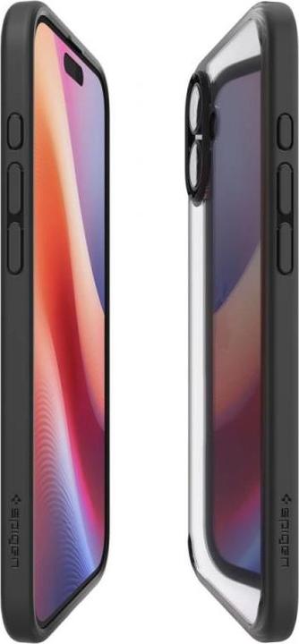 Produktbild Spigen Ultra Hybrid iPhone 16 matte black/czarny ACS08201 (Apple iPhone 16)