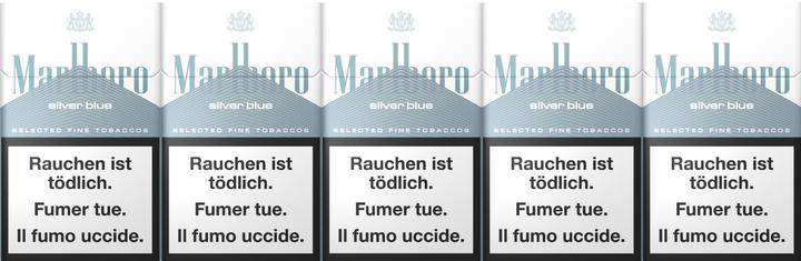 Image du produit Marlboro Boîte bleue argentée (10 pcs)
