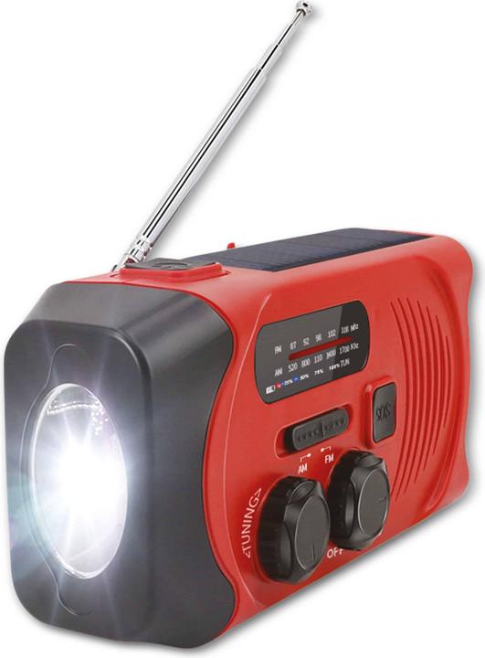 Actual product image Denver SCR-2000 Solar collector radio (AM, FM)