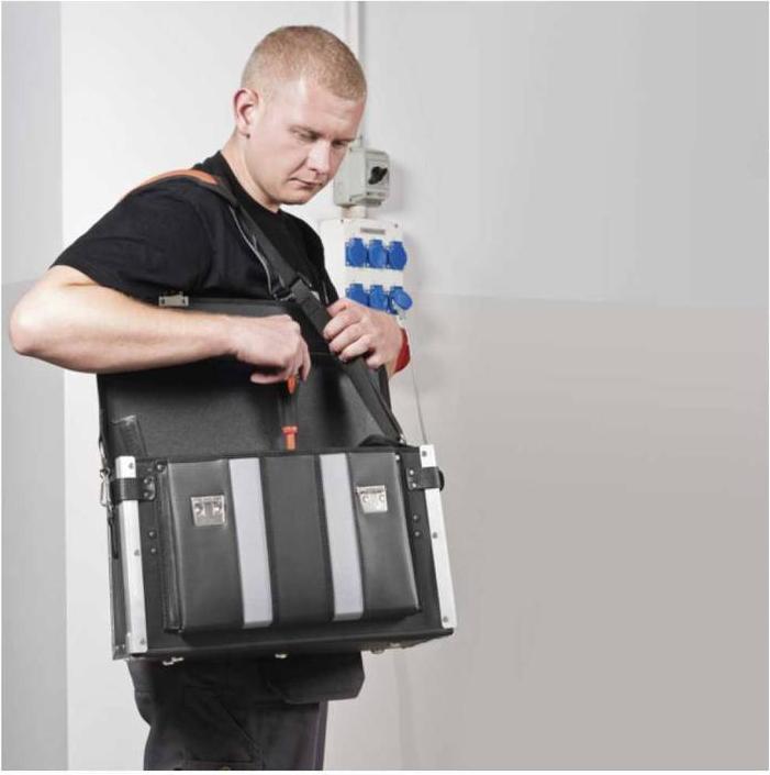 Produktbild Bahco Folding Front Leather Tool Case