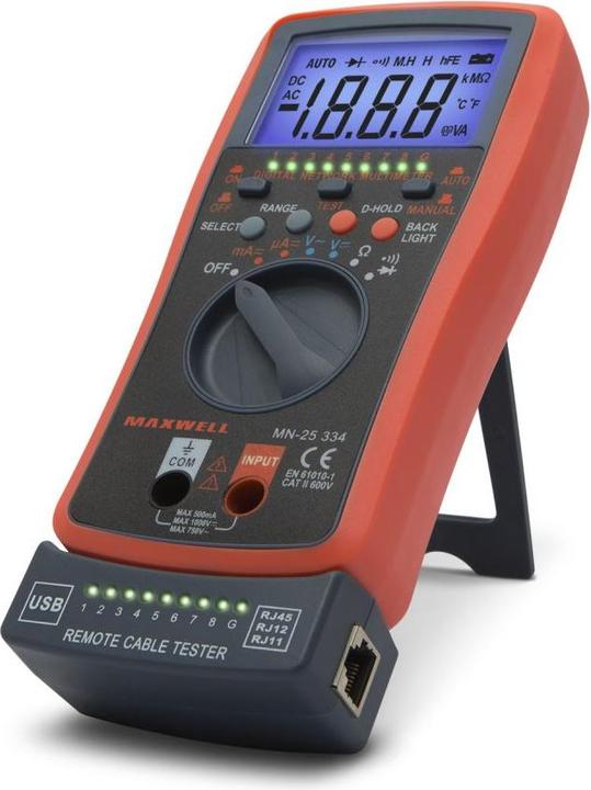 Maxwell & Williams Digital automatischer Multimeter