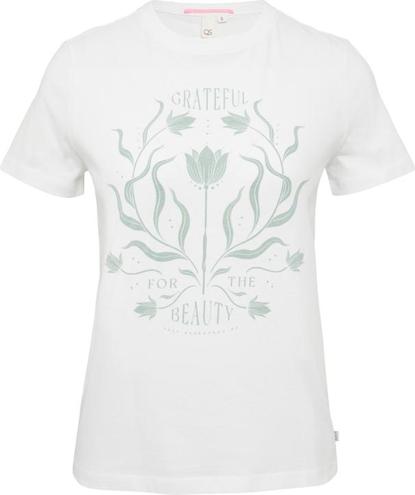 Produktbild S.Oliver T-Shirt Baumwollshirt mit Frontprint (M)