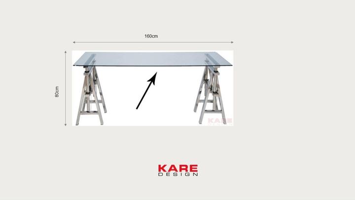 Actual product image Kare Design ESG clear