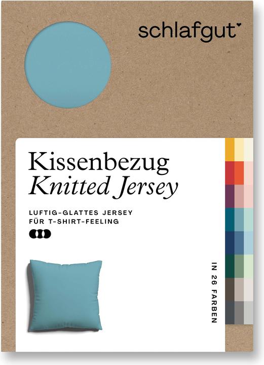Actual product image schlafgut Knitted Jersey (Duvet cover, 80 x 80 cm)
