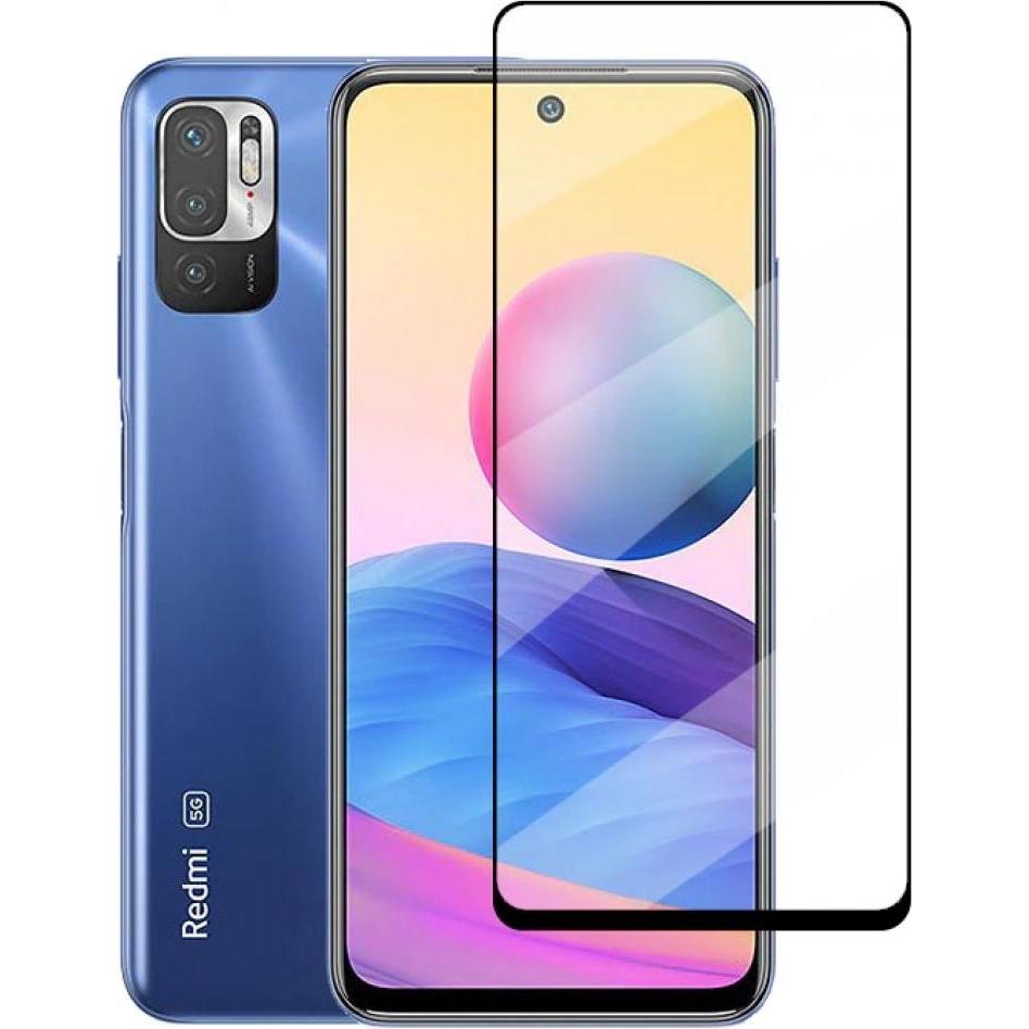 Screenguard Xiaomi Redmi Note 10 5G Full Screen Panzerglas Schutzfolie 2.5D 9H (1 Stück, Xiaomi Redmi Note 10 5G), Smart...
