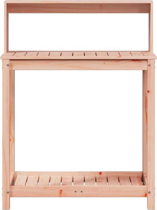 Actual product image vidaXL Planting table with shelves Douglas fir