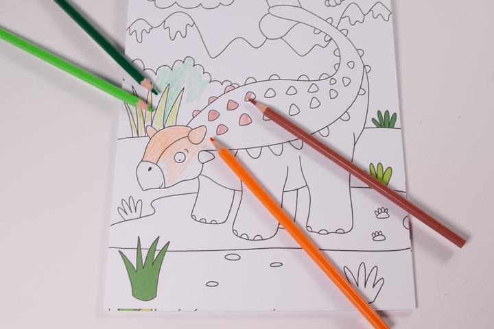 Produktbild Loewe Meine Dino-Welt - Malblock