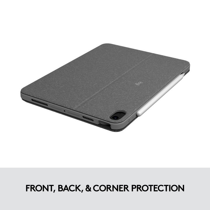 Image du produit Logitech Combo Touch (DE, iPad Air 2020 (4. Gen), iPad Air 2022 (5e génération))