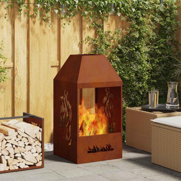 Image du produit vidaXL Holzfeuerstelle
