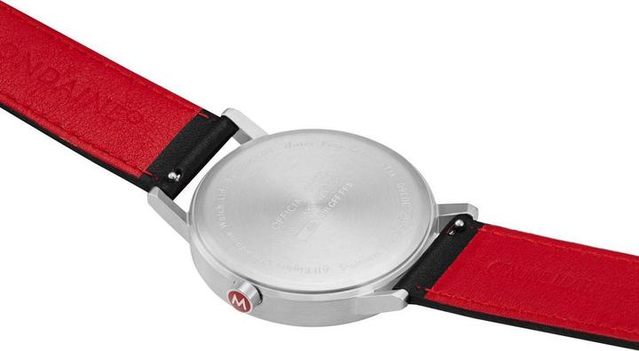 Immagine prodotto Mondaine Classic - Vegan gebürstet (Orologio da polso analogico, Fatto in Svizzera, 40 mm)
