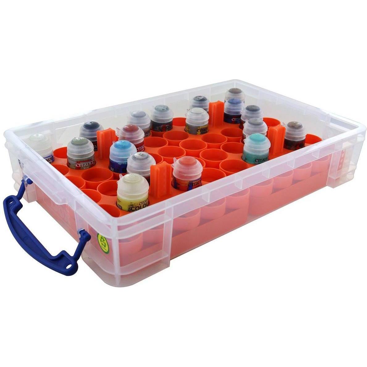 Feldherr Farbhalter Token-Trays für 4l Really Useful Boxes - 56 Citadel Farbtöpfchen (Materiale sintetico)