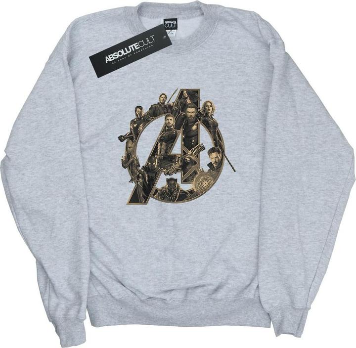 Immagine prodotto Avengers Infinity War Logo Felpa Donna (L)