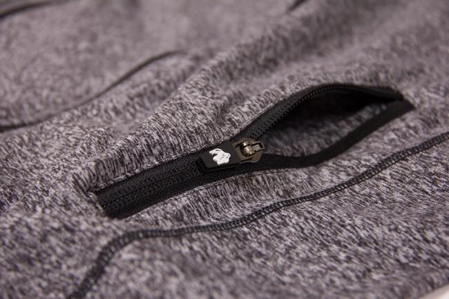 Immagine prodotto Gorilla Wear Felpa con cappuccio con zip Shawnee, grigio misto (XS)