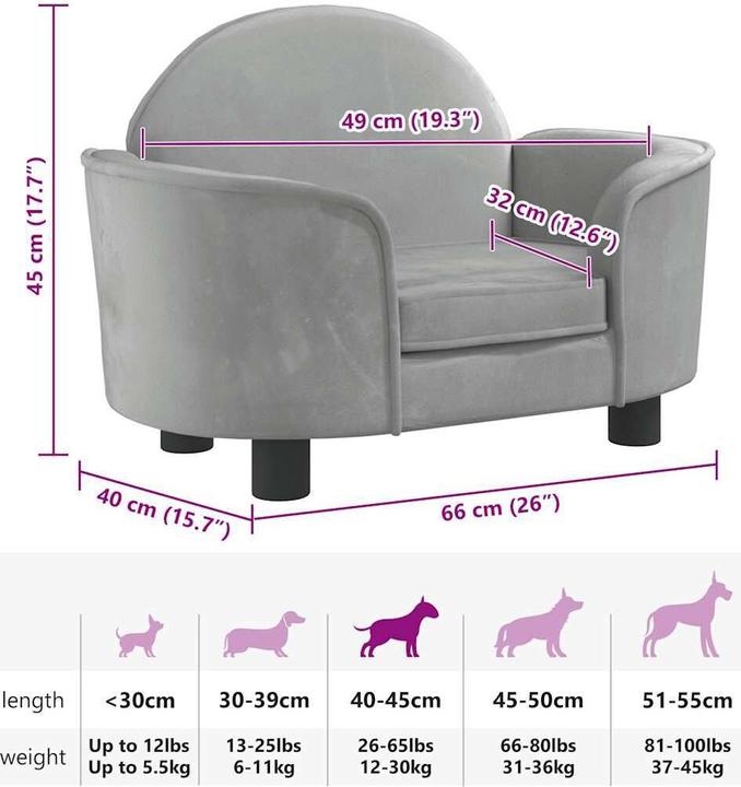 Image du produit vidaXL Hundebett (Chien)