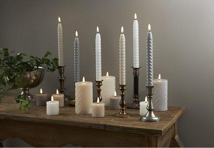 Image du produit Star Trading Bougie LED Pillar Flamme Swirl (1x)