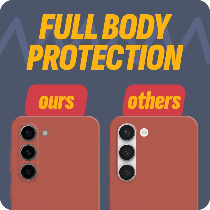 Produktbild Cazy Silikon Hülle Kompatibel mit Samsung Galaxy S23 - Soft TPU Schutz - (Samsung Galaxy S23)