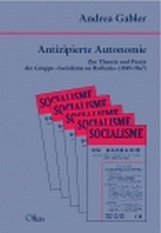 Produktbild Antizipierte Autonomie (Deutsch, Andrea Gabler, 2009)