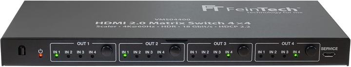 Actual product image FeinTech VMS04400 HDMI 2.0 Matrix Switch 4x4 mit Scaler
