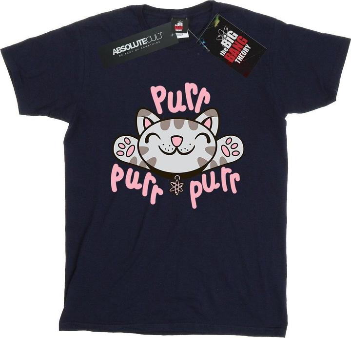 Produktbild Big Bang Theory Soft Kitty Purr Baumwolle Boyfriend TShirt (XL)